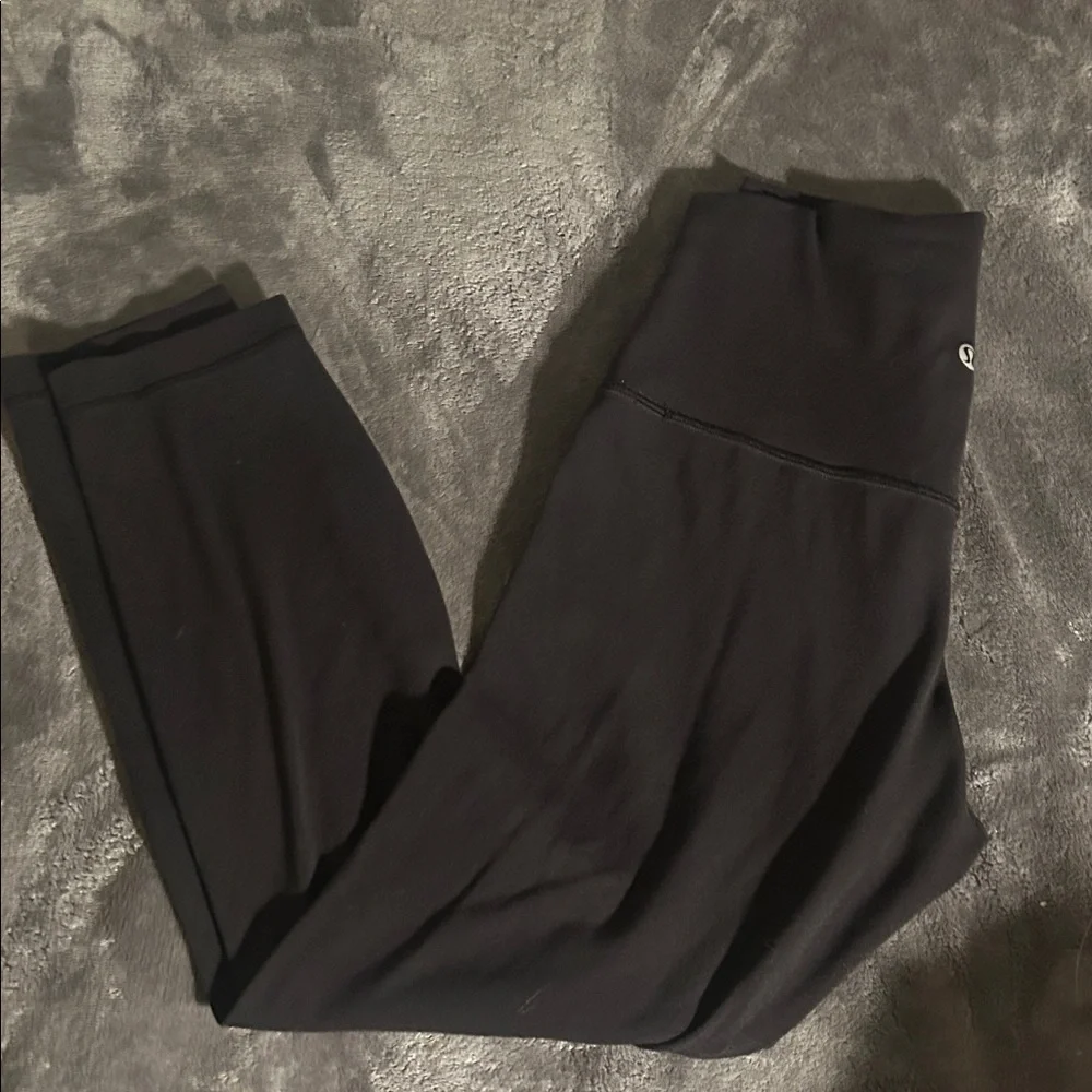 Lululemon Black High-Rise Capris/ Worn Once Like New